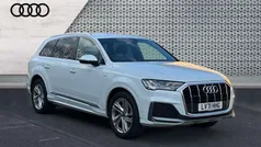White Used 2021 Audi Q7 S-Line SUV | £41,979 (Fair price)