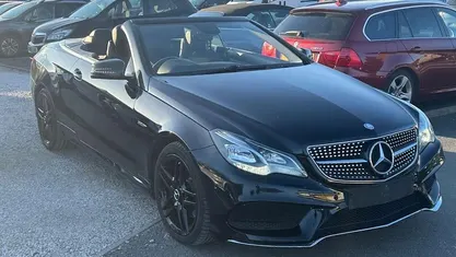 Used Mercedes E220 AMG 170 HP (125 kW) 2013 Black Cabriolet