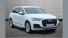 White Used 2021 Audi Q7 S-Line SUV | £38,450 (Fair price)