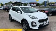 White Used 2021 Kia Sportage 2 SUV | £10,995 (Fair price)