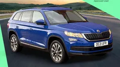 Energy blue Used 2021 Skoda Kodiaq SE Drive SUV | £20,700 (Fair price)