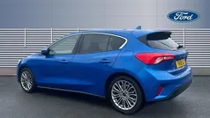 Blue Used 2019 Ford Focus Titanium X Hatchback | £10,064 (Fair price)