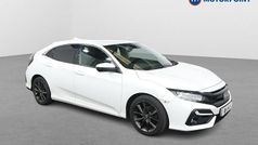 White Used 2021 Honda Civic SR Hatchback | £14,149 (Fair price)