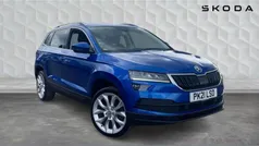 Blue Used 2021 Skoda Karoq SUV | £17,000 (Fair price)