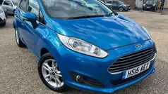 Blue Used 2015 Ford Fiesta Zetec Hatchback | £5,571 (Fair price)