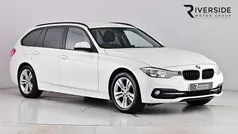 Alpine white Used 2017 BMW 318 Sport Line Estate | £8,990 (Good price)