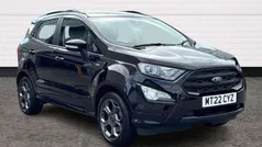 Black Used 2022 Ford Ecosport ST-Line SUV | £14,900 (Fair price)