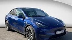 Blue Used 2022 Tesla Model Y Performance SUV | £29,290 (Fair price)