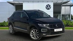 Black Used 2021 VW T-Roc SEL SUV | £19,491 (Fair price)