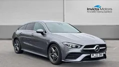 Mountain grey metallic Used 2022 Mercedes CLA200 AMG Line Premium SUV | £20,400 (Fair price)