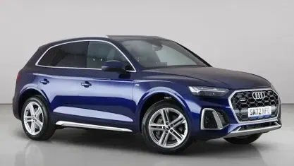 Used Audi Q5 S-Line 265 HP (194 kW) 2023 Blue SUV