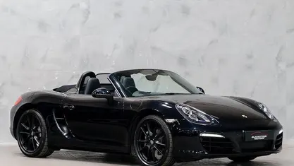 Begagnad Porsche Boxster 265 HK (194 kW) 2014 Svart Cab