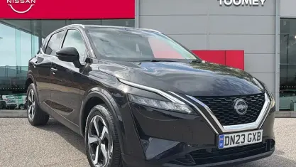 Used Nissan Qashqai N-Connecta 158 HP (116 kW) 2023 Black SUV