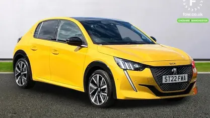Used Peugeot 208 GTi 102 HP (75 kW) 2022 Yellow Hatchback
