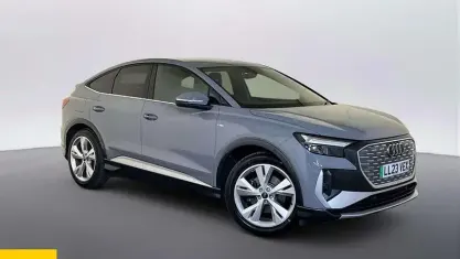 Used Audi Q4 Sportback e-tron S-Line 125 kW (170 HP) 2022 Grey SUV