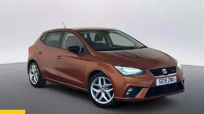 Used Seat Ibiza FR 95 HP (69 kW) 2019 Orange Hatchback