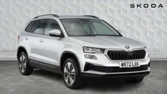 Brilliant silver metallic Used 2023 Skoda Karoq SE Drive SUV | £16,850 (Fair price)