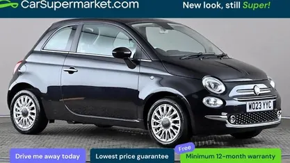 Used Fiat 500 70 HP (51 kW) 2023 Black Hatchback