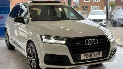 Used Audi SQ7 435 HP (319 kW) 2018 White SUV
