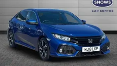 Blue Used 2017 Honda Civic SR Hatchback | £11,999 (Fair price)