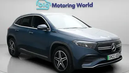 Used Mercedes EQA250 AMG line 139 kW (190 HP) 2022 Blue SUV