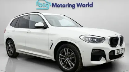 Begagnad BMW X3 M Sport 190 HK (139 kW) 2020 Vit SUV