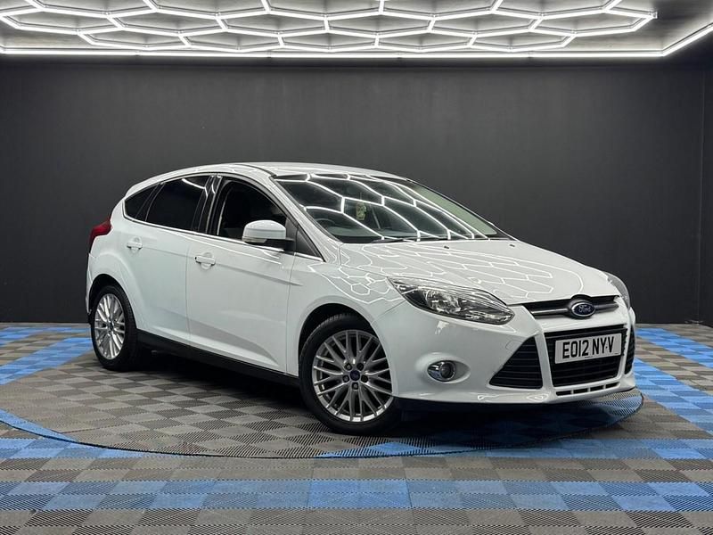 White Used 2012 Ford Focus Zetec Hatchback | £2,690 (Super price) - Image 1/4