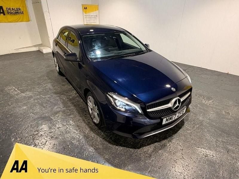 Blue Used 2017 Mercedes A180 Premium Hatchback | £10,000 (Good price) - Image 1/3