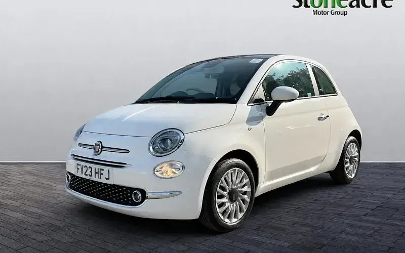 Used Fiat 500 69 HP (50 kW) 2023 White Hatchback