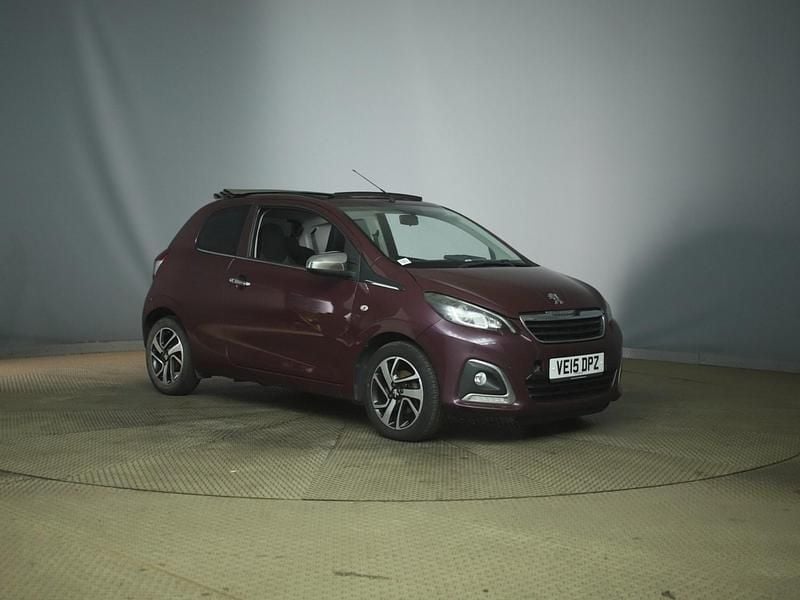 Purple Used 2015 Peugeot 108 Allure Hatchback | £2,495 (Good price) - Image 1/4