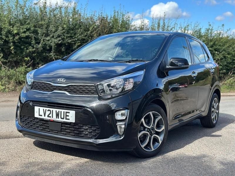 Black Used 2021 Kia Picanto 3 Hatchback | £9,995 (Fair price) - Image 1/4