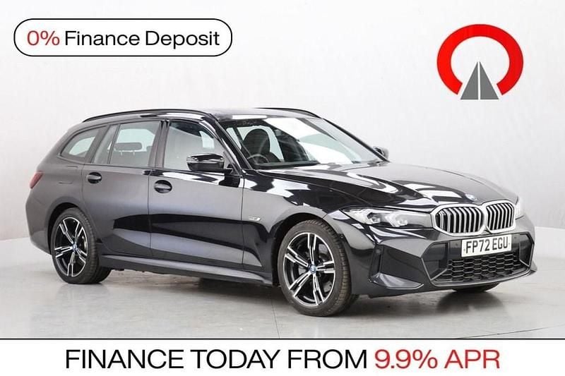 Used BMW 330e M Sport 2022 Black Estate