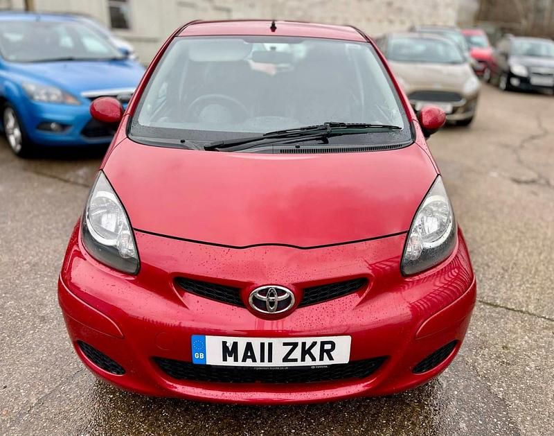 Used Toyota Aygo 2011 Red Hatchback
