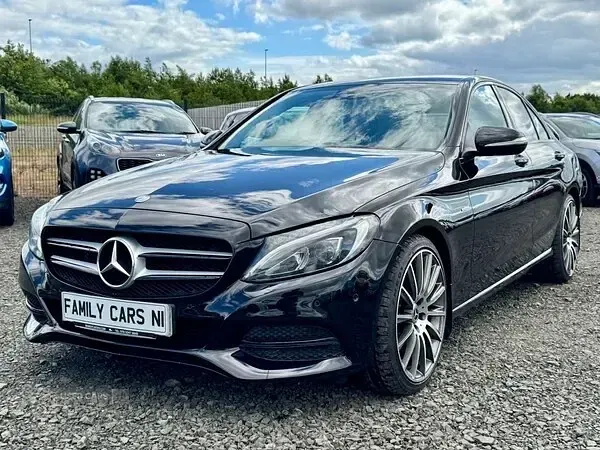 Used Mercedes C220 170 HP (125 kW) 2015 Black Sedan