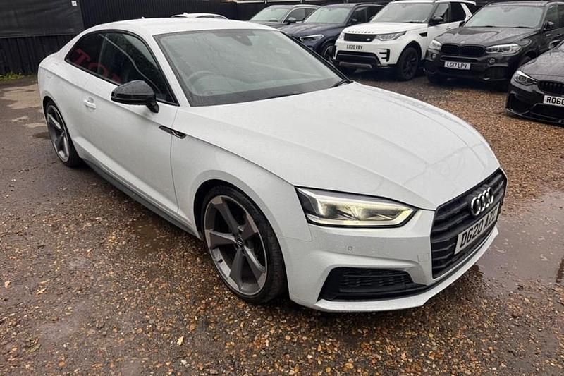 White Used 2020 Audi A5 Black Edition Coupe | £18,499 (Good price) - Image 1/1