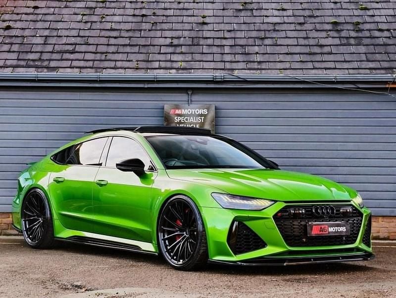 Green Used 2021 Audi RS7 Comfort Hatchback | £73,989 (Fair price) - Image 1/4