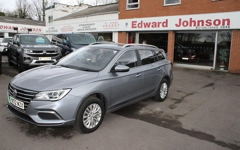 Used MG MG5 EV Exclusive 114 kW (156 HP) 2022 Silver Estate
