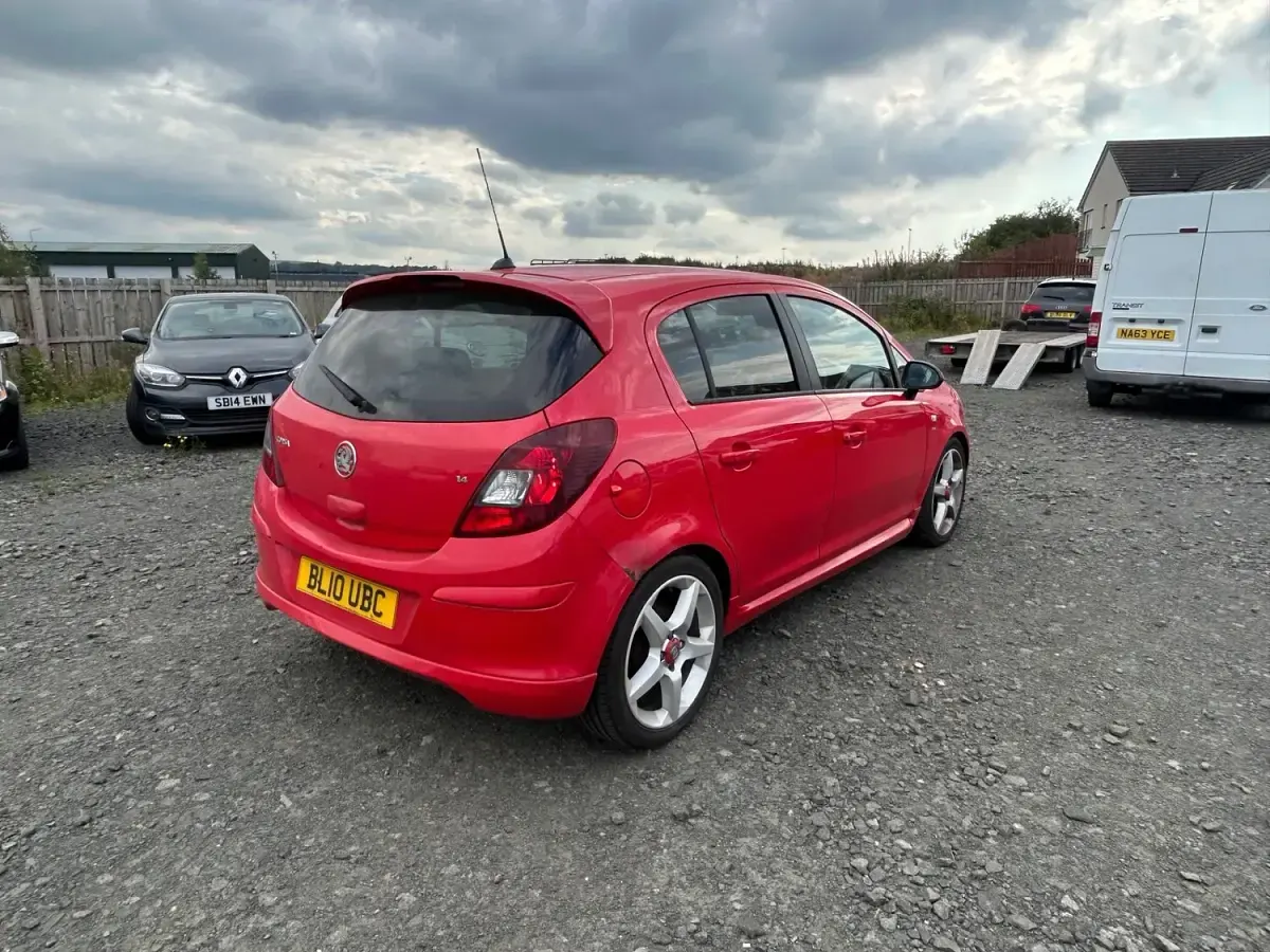 Used Vauxhall Corsa SRi 2010 Red Hatchback