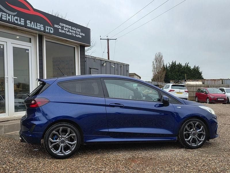 Used Ford Fiesta ST-Line 2018 Blue Hatchback