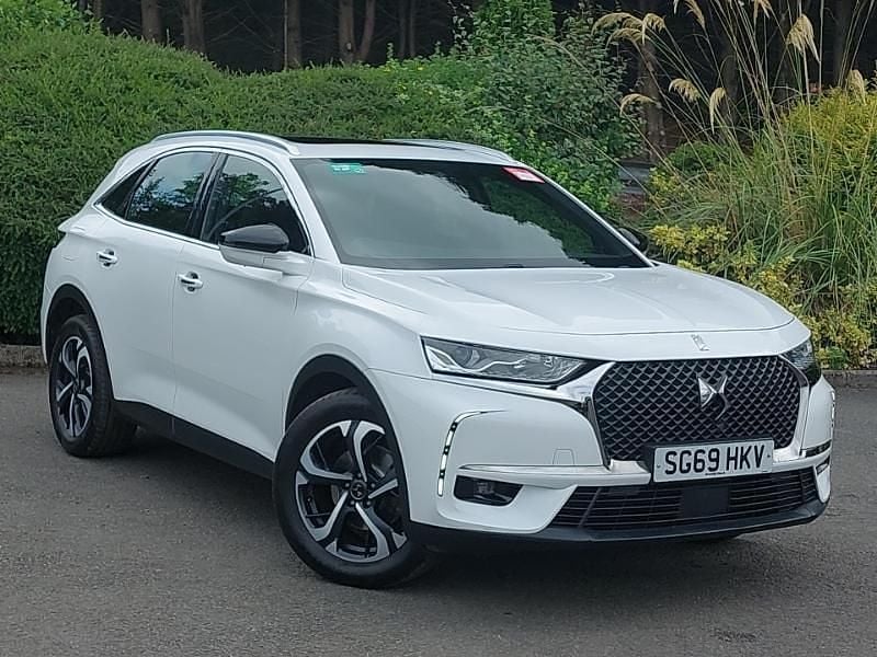 White Used 2019 DS Automobiles DS7 Crossback Elegance SUV | £13,998 (A bit pricey) - Image 1/4