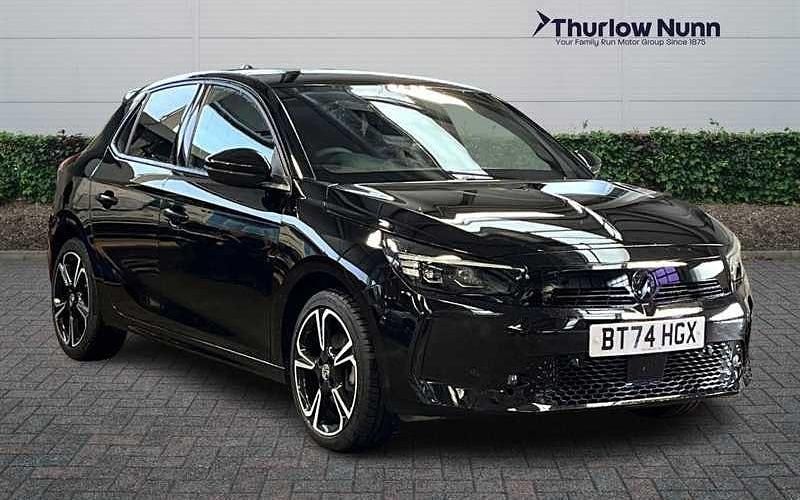 Used Vauxhall Corsa Ultimate 131 HP (96 kW) 2023 Black Hatchback