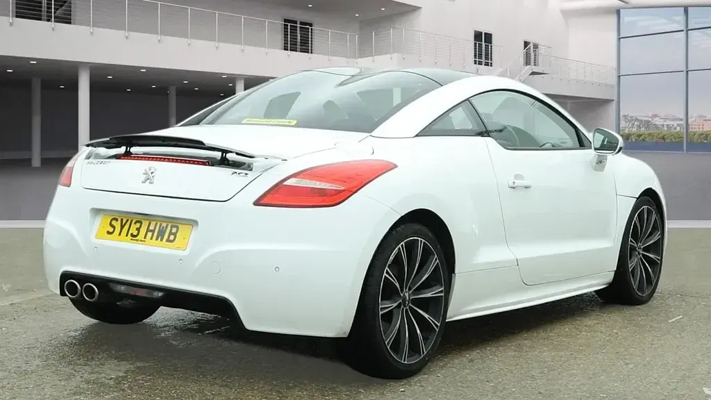 Used Peugeot RCZ GTi 163 HP (119 kW) 2013 White Coupe