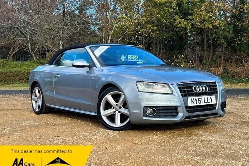 Used 2011 Audi A5 S-Line Cabriolet | £2,995 (Good price) - Image 1/1