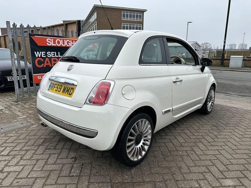 Used Fiat 500 Pop 2009 White Cabriolet
