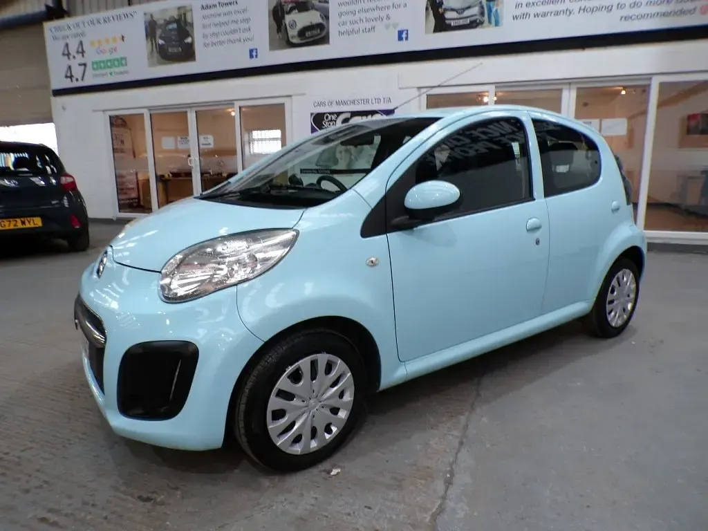 Usado Citroën C1 VTR Sport 68 HP (50 kW) 2012 Azul Citadino