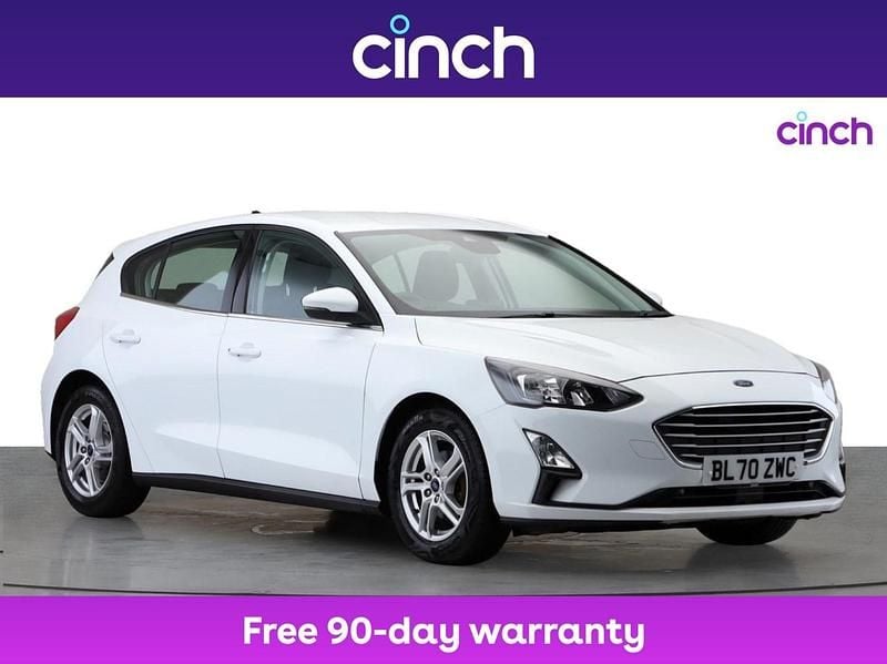 White Used 2021 Ford Focus Zetec Hatchback | £11,049 (Good price) - Image 1/3