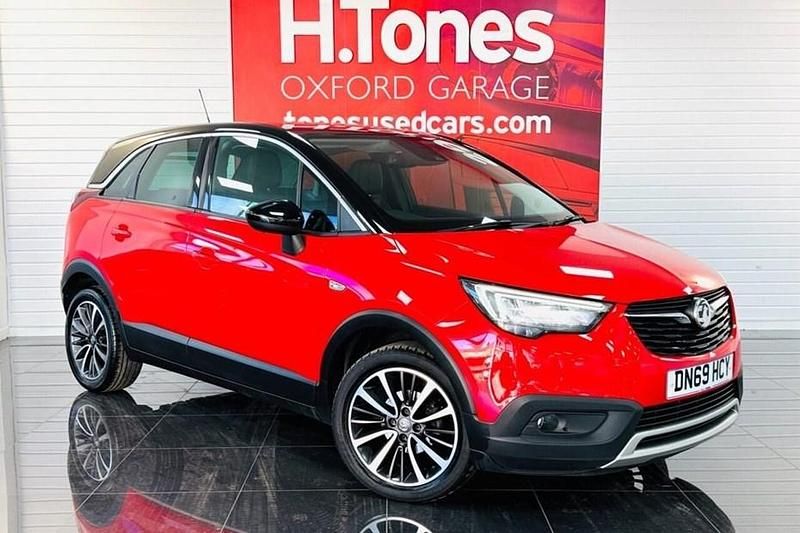 Used Vauxhall Crossland X Elite 102 HP (75 kW) 2019 Red SUV