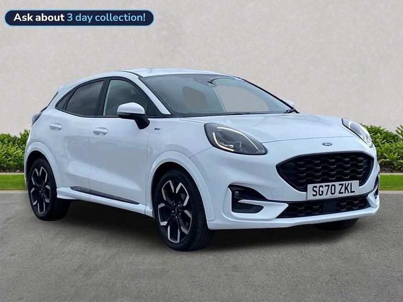 Used Ford Puma ST-Line X 125 HP (91 kW) 2020 White SUV