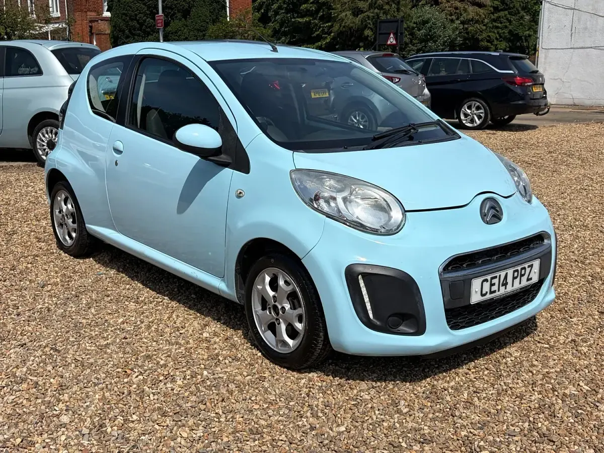 Used Citroën C1 2014 Blue Hatchback