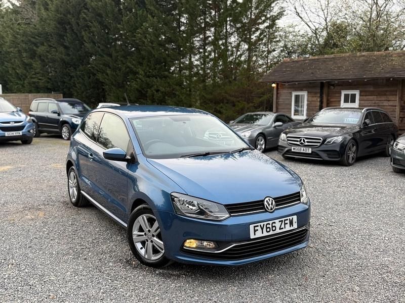 Used VW Polo Match 2016 Blue Hatchback